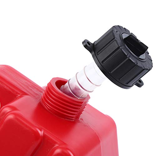 Samger 1.3 Gallon/5L Gasoline Pack Fuel Container for Motorcycle Off Road ATV UTV Jeep