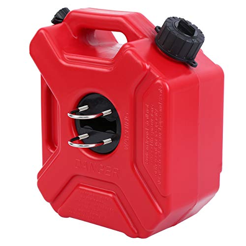 Samger 1.3 Gallon/5L Gasoline Pack Fuel Container for Motorcycle Off Road ATV UTV Jeep