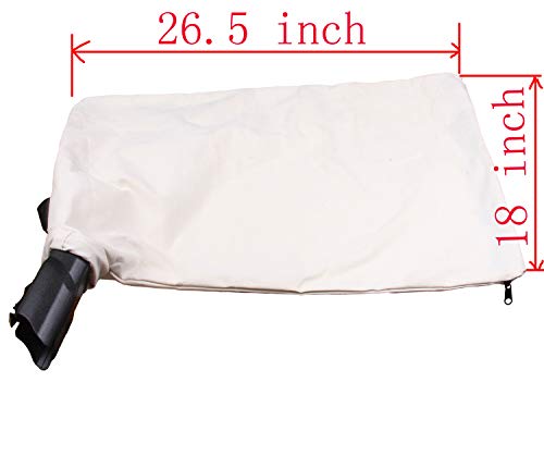 BH-Motor New Blower Debris Vacuum Bag For Toro 127-7040 108-8994 Replaces # 51436 51563 51581 51594 51599 51609 51619 51621