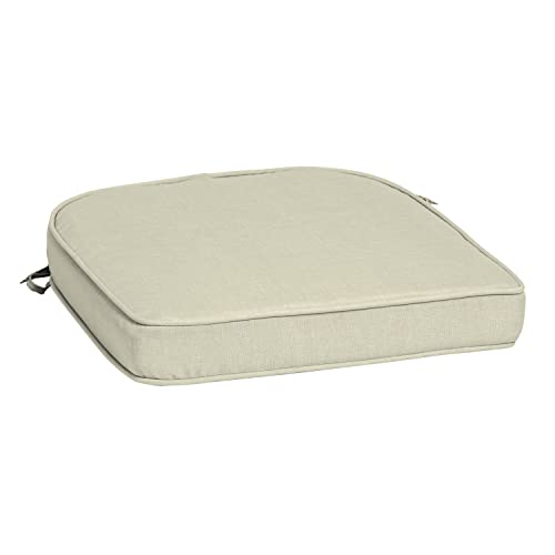 Arden Selections ProFoam Essentials Outdoor Seat Cushion 19 x 20, Tan Leala