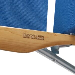 Telescope Casual 71153801 Light and Easy High Boy Folding Beach Arm Chair, Night