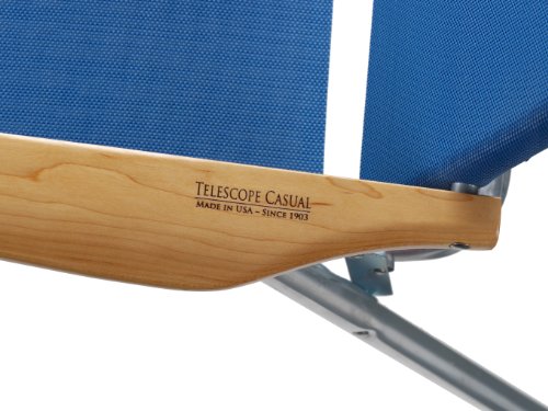 Telescope Casual 71153801 Light and Easy High Boy Folding Beach Arm Chair, Night