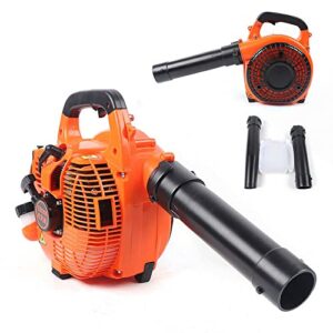 2-cycle gas powered handheld leaf blower – gasoline blower for lawn care (25.4cc handheld)