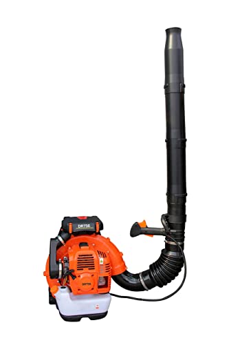 PROYAMA 77cc Backpack Leaf Blower Gas Powered 2-Cycle Leaf Blower Gas Backpack Blower, 880 CF