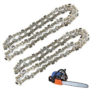 aileete 2-packs 18 inch chainsaw chain (.325″ pitch – .058″ gauge – 72 drive links) for husqvarna dolmar jonsered mcculloch homelite poulan chainsaws, fits husqvarna 50 51 55 435 440 445 450 460