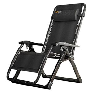 ABaippj Zero Gravity Chair - Anti Gravity Outdoor Lounge Patio Folding Reclining Chair with Cup Holder & Pillow for Yard, Beach, Camping, Garden, Pool, Lawn Deck