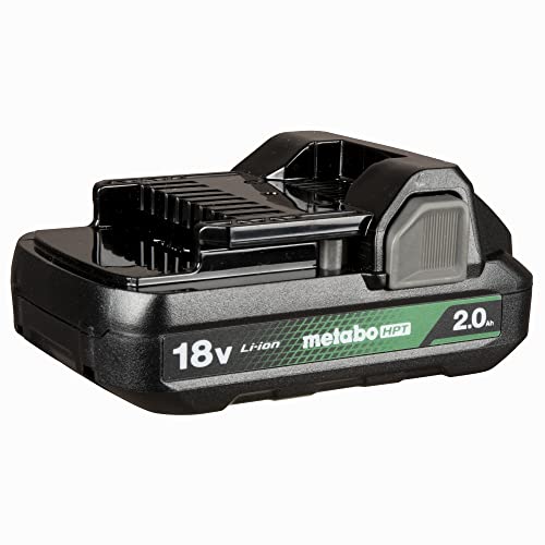 Metabo HPT 18V 2-Pack Batteries and Charger Kit | 2.0 Ah Batteries Include Charge Indicator | UC18YKSLS