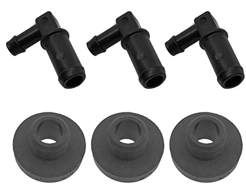 •3 kit of products 532139277 Fuel Tank Stem & 532003645 Bushing Kit for Husqvarna