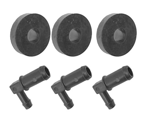 •3 kit of products 532139277 Fuel Tank Stem & 532003645 Bushing Kit for Husqvarna