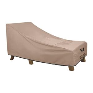 ultcover waterproof patio lounge chair cover heavy duty outdoor chaise lounge covers – 68l x 30w x 30h inch
