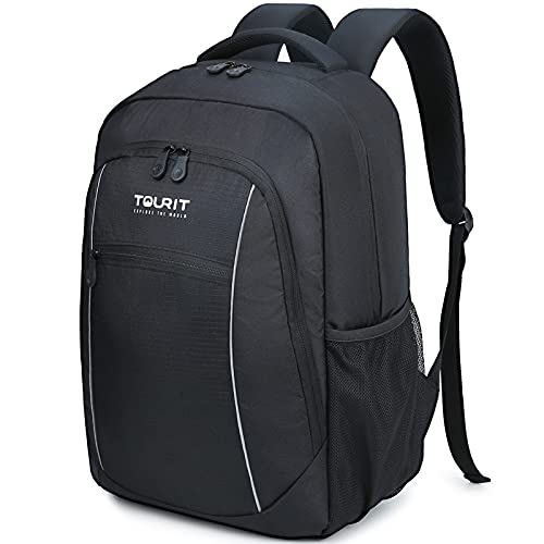 TOURIT Insulated Cooler Backpack Lightweight Backpack Cooler Bag Leak-Proof Backpack with Cooler for Men Women to Work, Picnics, Hiking, Camping, Beach, Park Day Trips, 25 Cans