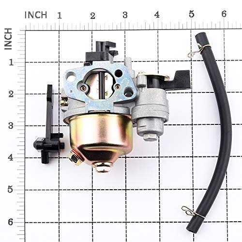 GX160 Carburetor for Honda GX168F 5.5HP GX200 6.5 HP Engine WP30X EG1400 EZ2500 Generator 16100-ZH8-W61 16100-ZLO-W51 Carb with Choke Lever Intake Manifold Fuel Filter Parts Kit Predator 212cc