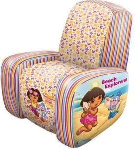 nickelodeon dora inflatable chair by rand by nickelodeon