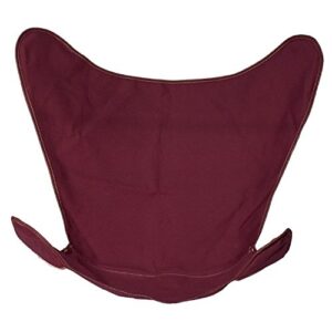 algoma net butterfly chair covers designed to fit classic non folding wrought iron butterfly chairs (burgundy)