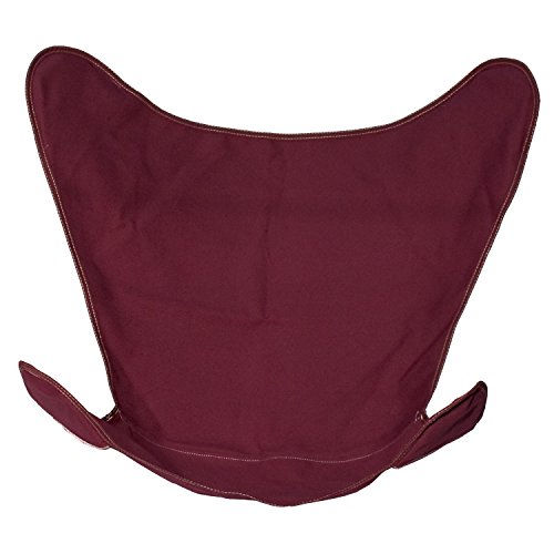 Algoma Net Butterfly Chair Covers Designed to Fit Classic Non Folding Wrought Iron Butterfly Chairs (Burgundy)