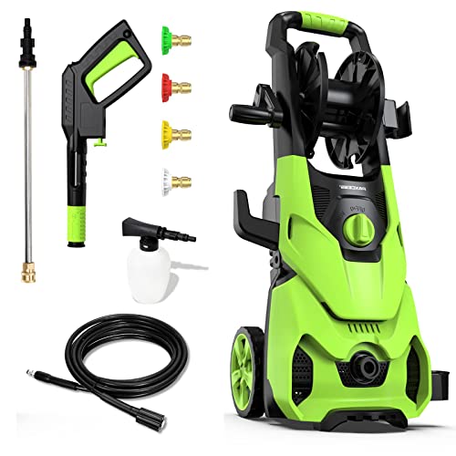 2150PSI Pressure Washer 2.6 GPM Powerful Electric Power Car Washer with ...