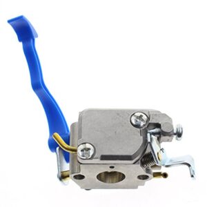 Carbhub Carburetor for Husqvarna 125B 125BVX 125BX Leaf Blower Trimmer Replaces Zama C1Q-W37 Carb with Fuel Line Kit