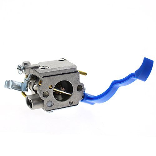 Carbhub Carburetor for Husqvarna 125B 125BVX 125BX Leaf Blower Trimmer Replaces Zama C1Q-W37 Carb with Fuel Line Kit