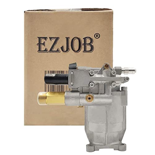 2400-2800PSI Pressure Washer Replacement Pump, 3/4" Shaft Horizontal Pressure Pump Replacement Power Washer Pump Universal Pumps for Power Washer