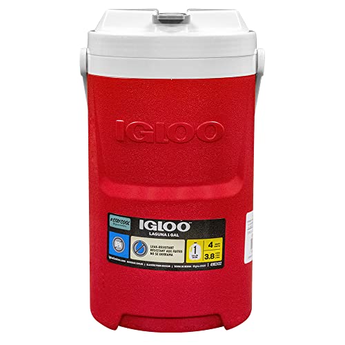 Igloo 00031379 Laguna 1 Gallon Red Star, White, White, White