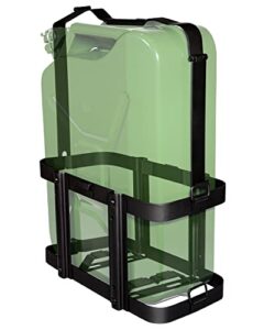 sparkwhiz jerry gas can holder, 5 gallon / 20 liter steel jerry can mount, 2023 upgrade