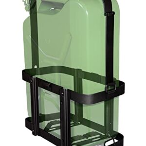 SPARKWHIZ Jerry Gas Can Holder, 5 Gallon / 20 Liter Steel Jerry Can Mount, 2023 Upgrade