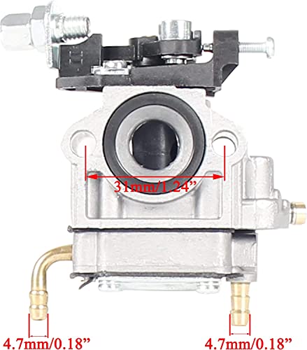 BEIYIPARTS Carburetor for Poulan Pro PRB26 RedMax HB-250 Echo PB-770H PB-770T Shindaiwa EB770RT Blower