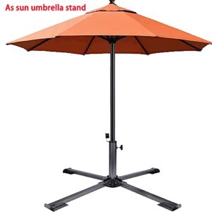 Foldable Patio Sun Shade Anchor Holder Christmas Tree Stand Adjustable Portable Beach Anchor Heavy Duty Tempered Iron Outdoor Patio Umbrella Base Holder (1)