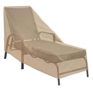 Modern Leisure 7648A Patio Chaise Lounge Chair Cover