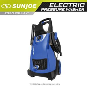 Sun Joe SPX3000-SJB 2030 Max Psi 1.76 Gpm 14.5-Amp Electric Pressure Washer, Blue