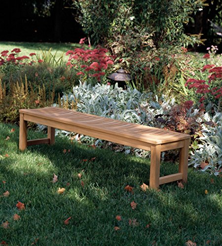 Douglas Nance Classic 5' Teak Backless Bench