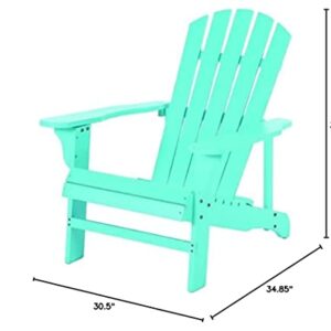 Leigh Country Turquoise Adirondack Chair