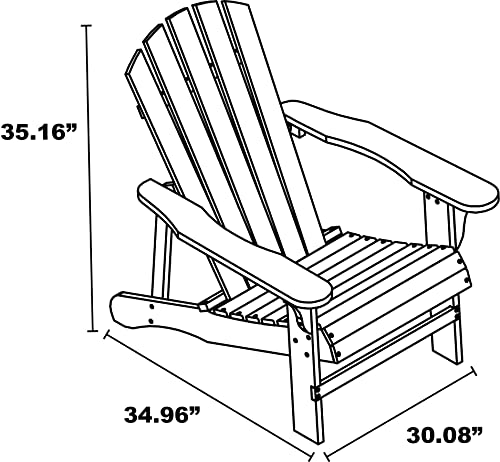 Leigh Country Turquoise Adirondack Chair