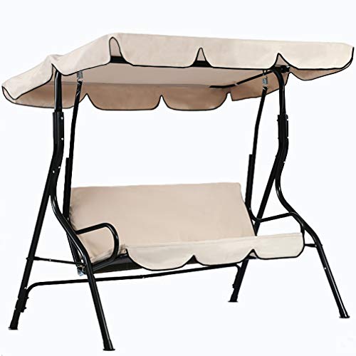 FDW Patio Swing Outdoor Swing with Canopy Glider Swing Chair Patio Backyard Porch Furniture