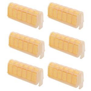 applianpar chainsaw foam air filter for stihl ms210 ms230 ms250 021 023 025 chain saw 1123 120 1613 pack of 6