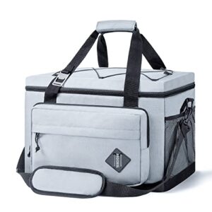 Soft Cooler Bag 48-Can Insulated Soft Cooler Large Collapsible Cooler Bag 35L Lunch Coolers for Picnic, Beach, Work, Trip