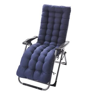 chaise lounger cushion, 61inch chaise lounger cushions rocking chair sofa cushion with ties,thick padded chaise lounger swing bench cushion