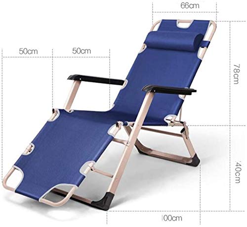 XZGDEN Lightweight Sun Lounger Sofa Bed Folding Seat Furniture Patio Garden Outdoor (Color : A5)