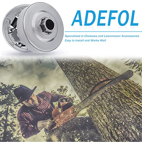 Adefol Chainsaw Clutch Drum Sprocket For Stihl MS361 MS440 MS461 MS460 044 046 Replacement Parts with Worm Gear E-Clip Needle Bearing 3/8" Rim Sprocket for 1128 007 1000