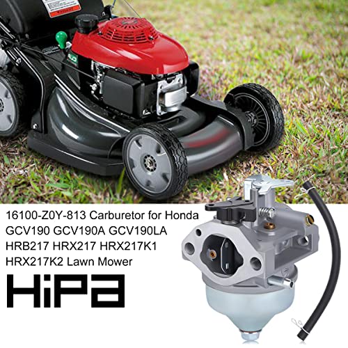 16100-Z0Y-813 Carburetor for Honda GCV190 GCV190A GCV190LA HRB217 HRX217 HRX217K1 HRX217K2 Lawn Mower