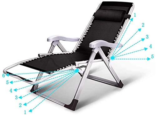 XZGDEN Lightweight Sun Lounger Camping Chairs Lounge Chair, Garden Lounge Chair, Balcony Lounge Chair, 3 Second Folding Lounge Chair