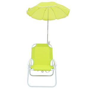 BESTOYARD 1 Set Outdoor Portable Kids Umbrella Beach Chair Lounge Chair Sun Block Stool Party Supplies Home Party Decor