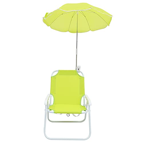 BESTOYARD 1 Set Outdoor Portable Kids Umbrella Beach Chair Lounge Chair Sun Block Stool Party Supplies Home Party Decor