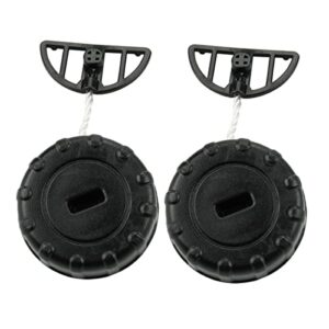 HIPA Fuel Gas Cap Oil Cap compatible with Still MS170 MS180 017 018 Chainsaw 1130 350 0500