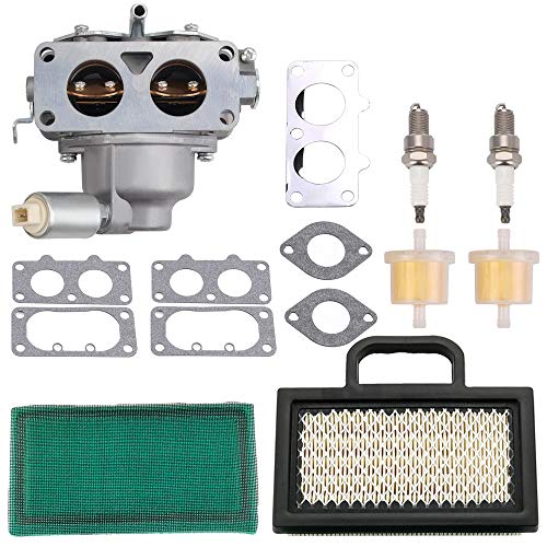 Coolwind Carburetor for Briggs and Stratton 791230 799230 699709 499804 20HP 21HP 23HP 24HP 25HP intek V-twin Engine John Deere MIA10632 LA135 LA120 LA130 LA140 LA145 LA150 Lawn Mower