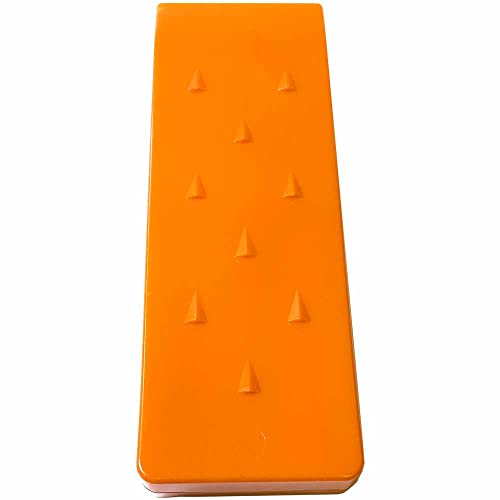 Parts 4 Outdoor 4Pk 5.5" and 8" Tree Felling Wedge with Spikes Made in The USA Logging Equipment 2 of Each (Orange)