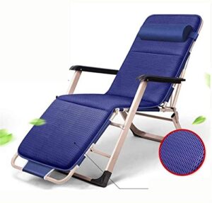 xzgden lightweight adjustable lounge chair chaise, with headrest armrest lounger chair recliner nap bed back chair outdoor patio garden camping beach