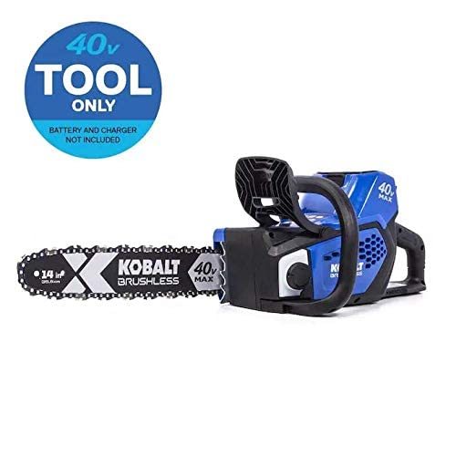 Kobalt 40-Volt 40v Lithium Ion Bare Tool 14-in Cordless Electric Brushless Chainsaw (Battery and Charger Not Included)