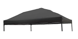 ninat 1pcs canopy replacement top tent top cover for 10x10ft pop up paty/tent/canopy (vertical leg) instant canopy top cover black canopy top cloth only
