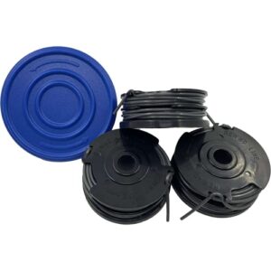 kobalt 20-ft spool 0.065-in trimmer line – for kst – 120x string trimmer with one cap, 4 pack